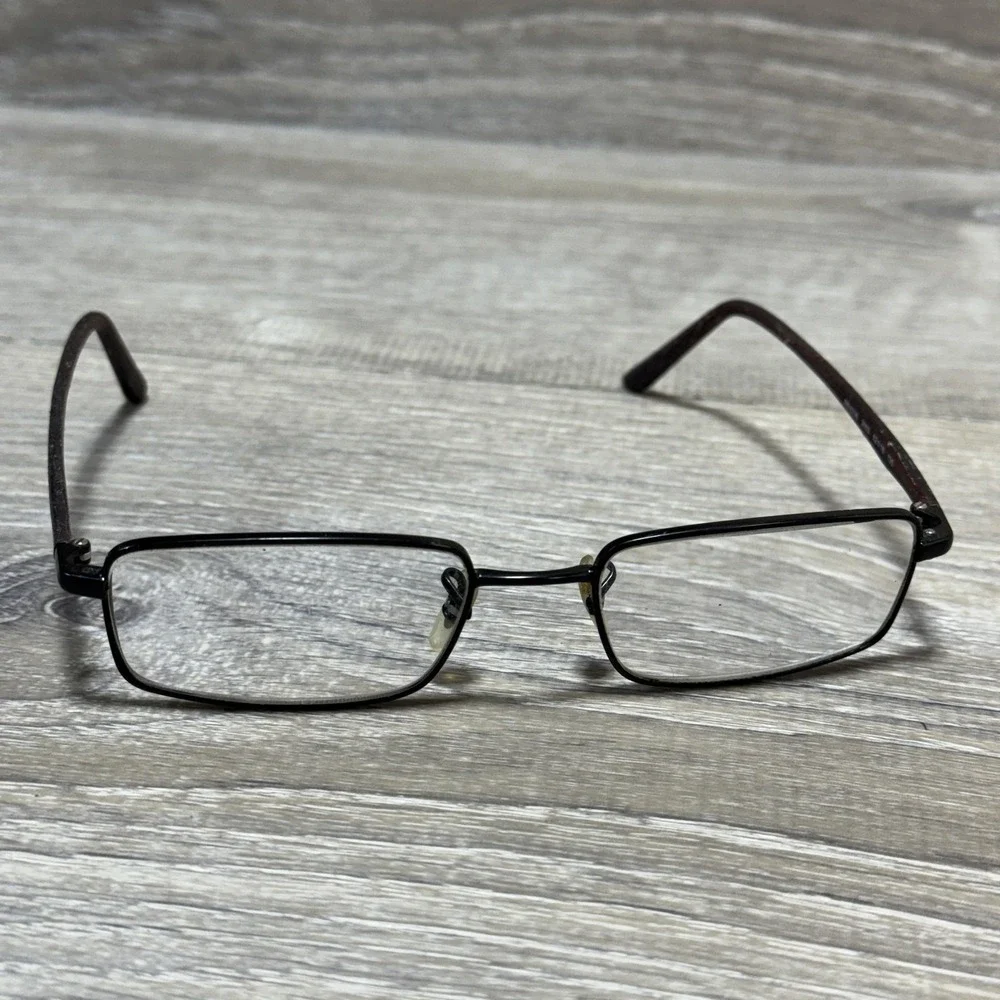 Ray-Ban‎ RB6236 2503 Eyeglass Frames 52-18 135 Rectangular Brown Tortoise Metal
